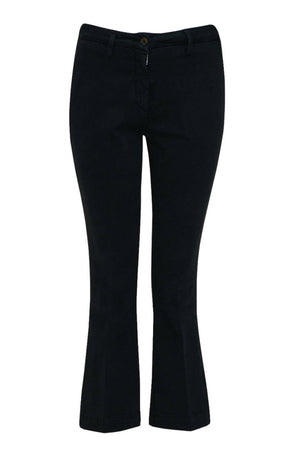 Briglia Pantaloni chino slim in cotone e tencel dal taglio raffinato