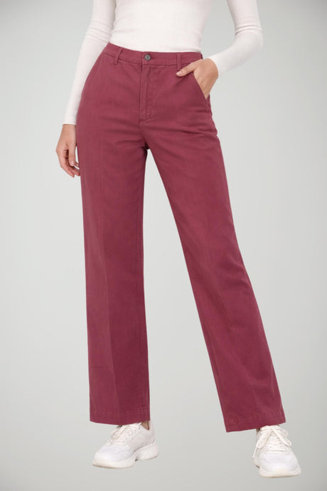 Pantaloni da donna Briglia modello chino con tasche francesi