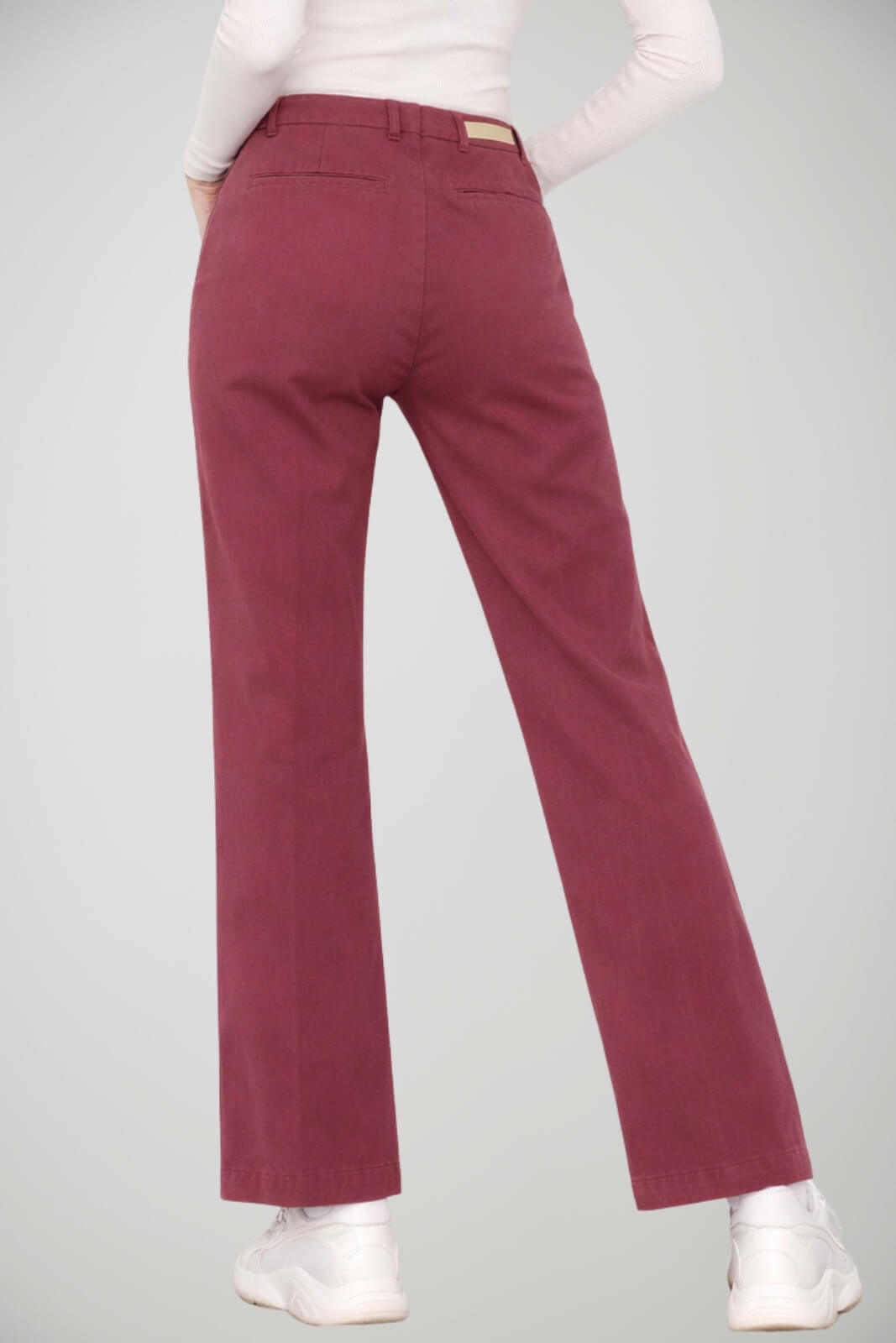 Pantaloni da donna Briglia modello chino con tasche francesi
