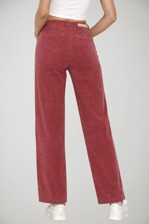 Pantaloni da donna Briglia in velluto a coste