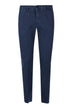Pantaloni chino Briglia da uomo fronte blu navy