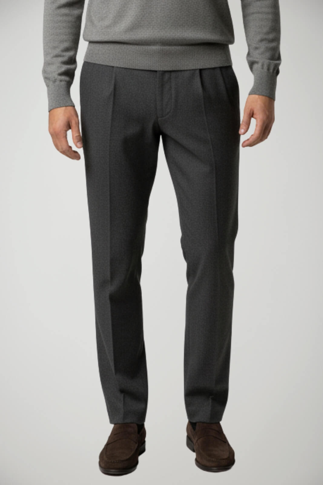 Pantaloni Briglia da uomo con pences