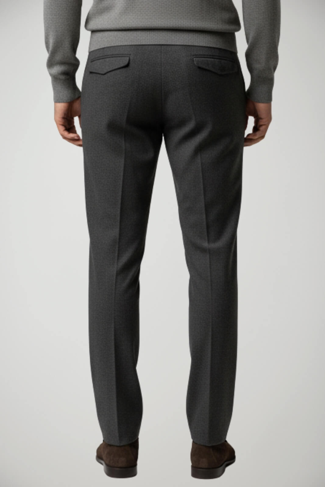 Pantaloni Briglia da uomo con pences