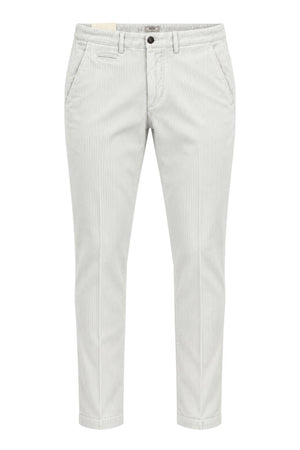 Briglia 1949 Pantaloni Uomo Chino in Cotone a Coste Slim Fit