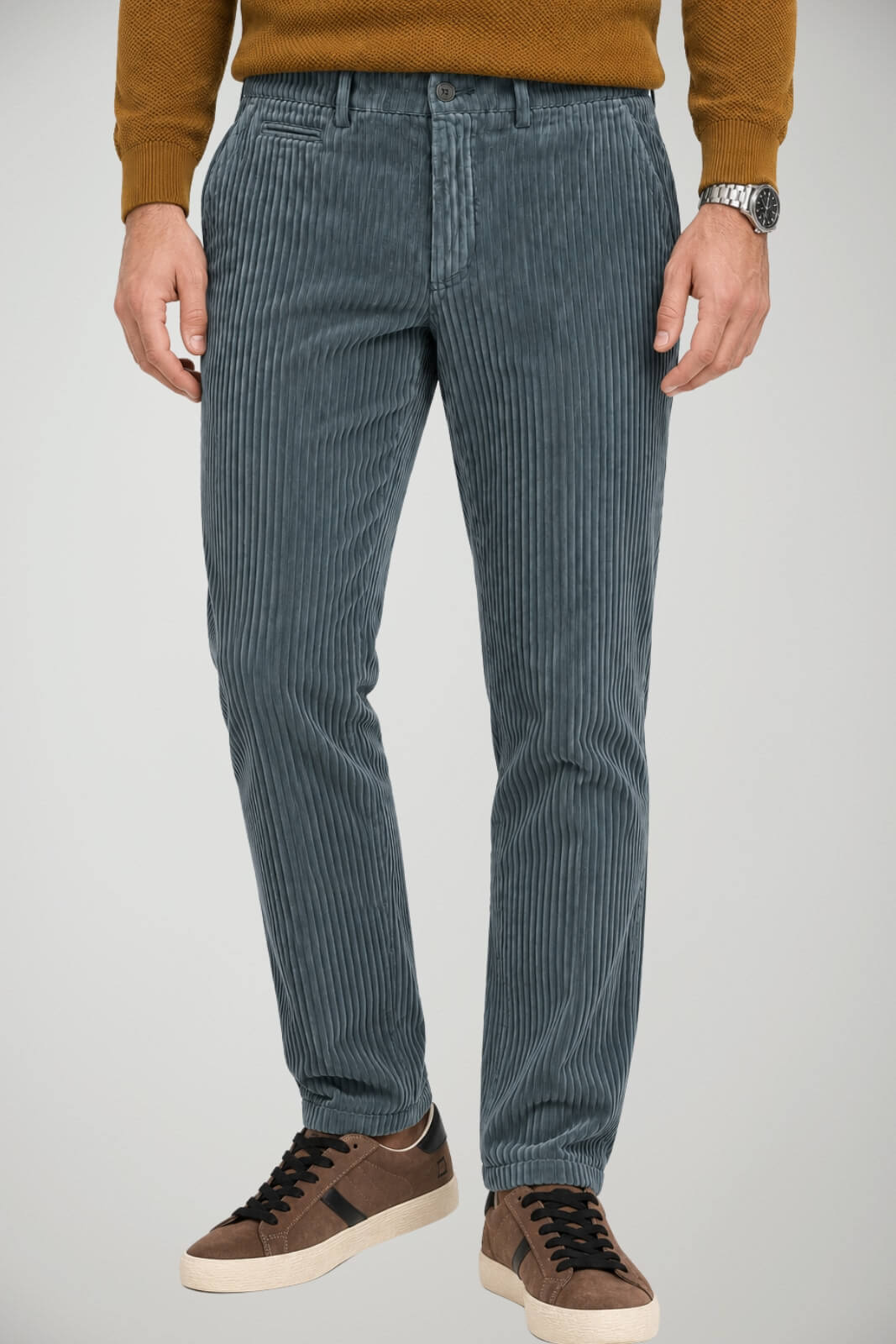 Briglia 1949 Pantaloni Uomo Chino in Velluto a Coste