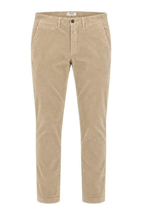 Briglia 1949 men's slim fit velvet chinos