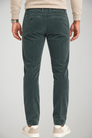 Briglia 1949 Pantaloni Uomo Chino in Velluto Slim Fit