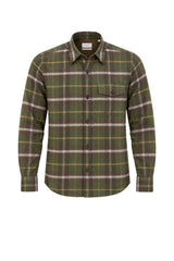 Brooksfield Camicia Uomo overshirt in flanella