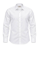 Brooksfield Camicia Uomo Slim Fit in popeline