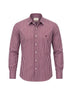 Brooksfield Camicia Uomo Slim Fit Striped / Bordeaux