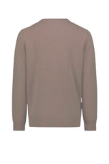Maglia da uomo Brooksfield scollo a V con logo retro