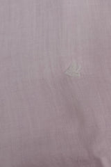 Camicia da uomo Brooksfield in lino a maniche lunghe con logo