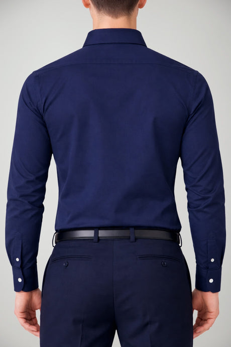 Camicia da uomo Brooksfield in cotone slim fit