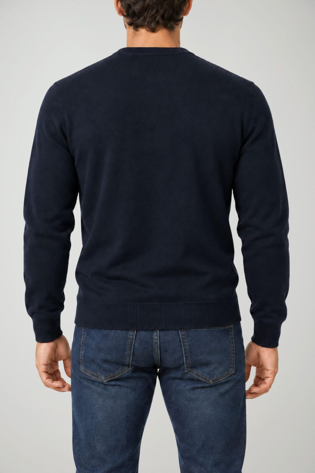 Brooksfield Maglia Uomo in lana / Navy