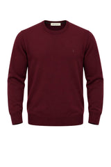 Brooksfield Maglia Uomo in lana / Bordeaux
