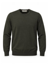 Brooksfield Maglia Uomo in lana / Oliva