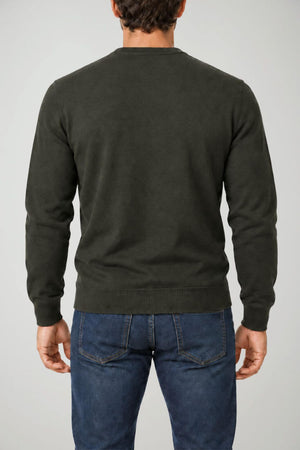 Brooksfield Maglia Uomo in lana / Oliva