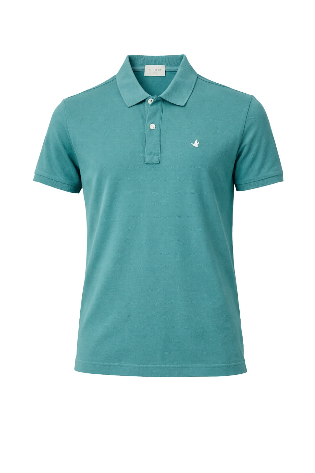 Polo da uomo Brooksfield in pique con logo
