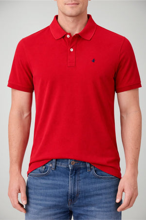 Polo da uomo Brooksfield in piquè con logo