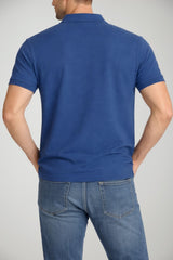 Polo da uomo Brooksfield in piquet a maniche corte con logo