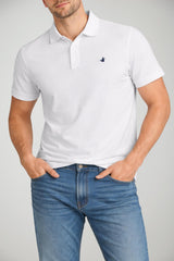 Polo da uomo Brooksfield in piquet di cotone a maniche corte