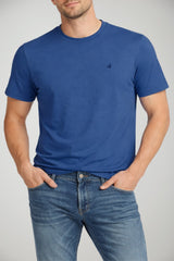 T-shirt da uomo Brooksfield in cotone a maniche corte con logo