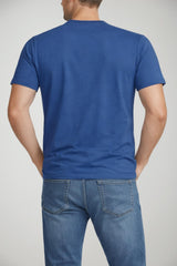 T-shirt da uomo Brooksfield in cotone a maniche corte con logo