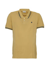 Brooksfield Polo Uomo piquet sabbia fronte