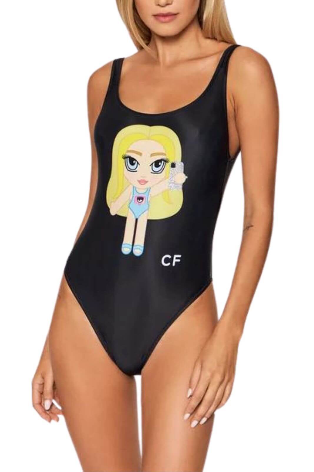 Chiara Ferragni Costume Donna olimpionic swimsuit