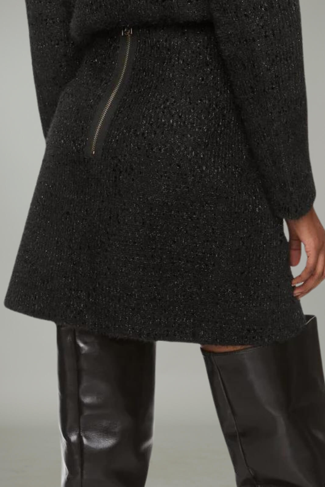 Rinascimento Gonna Donna dettagli in lurex