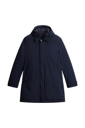 Abrigo 2 en 1 de Woolrich para hombre en nailon elástico