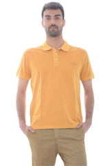 Woolrich Mackinack men's polo shirt, garment dyed, in stretch cotton piqué