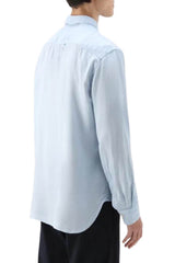Woolrich men's shirt in pure linen
