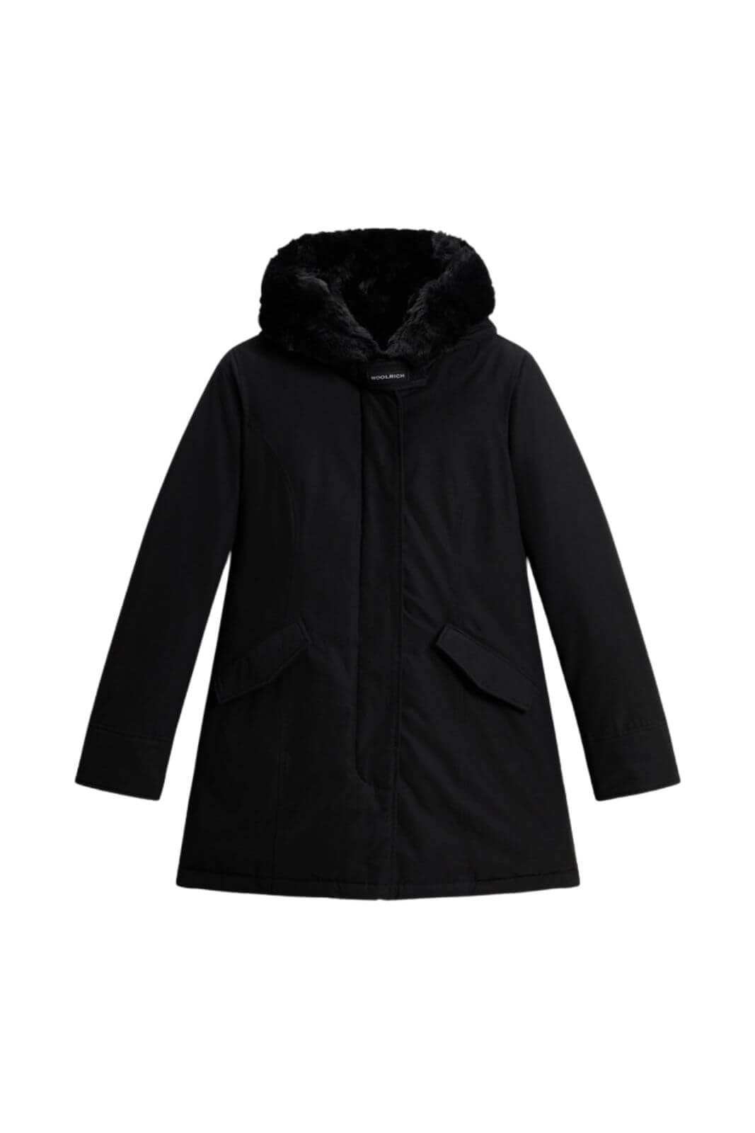 Woolrich women's parka Beaker Parka in Ramar Cloth with faux fur