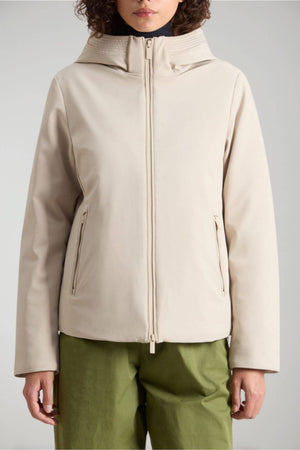 Woolrich giubbino donna Firth Parka corto in Tech Softshell