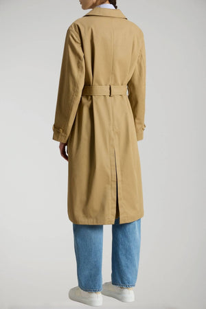 Woolrich trench donna in puro cotone
