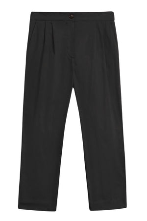 Woolrich Women's Poplin Trousers with Pleats