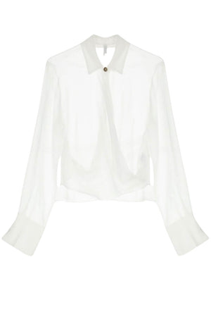 Camisa Imperial de Mujer con Drapeado