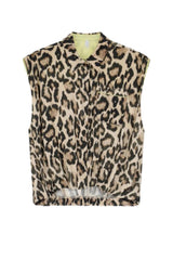 Imperial women's animal print shirt