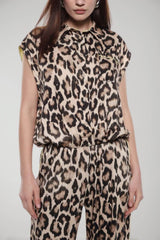 Imperial women's animal print shirt