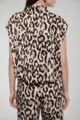 Imperial women's animal print shirt