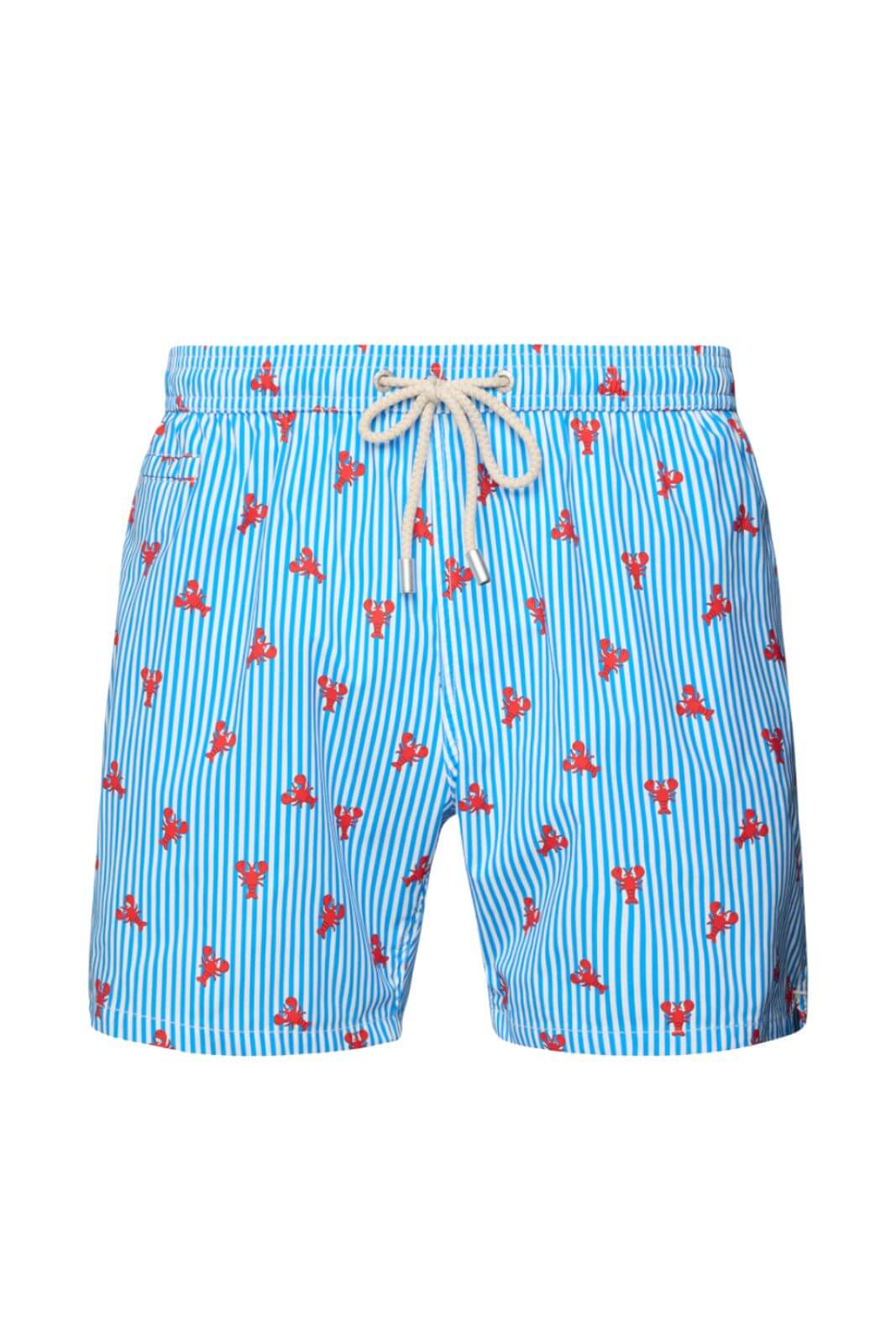 Bañador para hombre MC2 Saint Barth COMFORT LIGHT Lob Block rayas