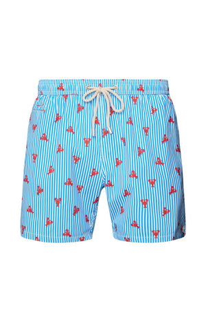 Bañador para hombre MC2 Saint Barth COMFORT LIGHT Lob Block rayas