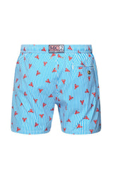 Bañador para hombre MC2 Saint Barth COMFORT LIGHT Lob Block rayas