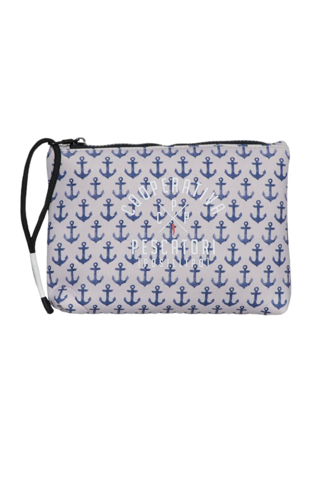 Posillipo Fishermen's Cooperative Men's Swimsuit with Anchor Print