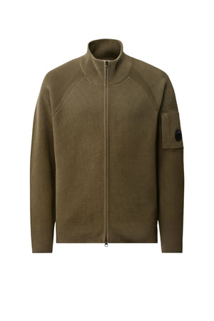 CP Company Cardigan Uomo Waffle Knit