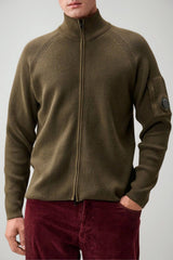 CP Company Cardigan Uomo Waffle Knit