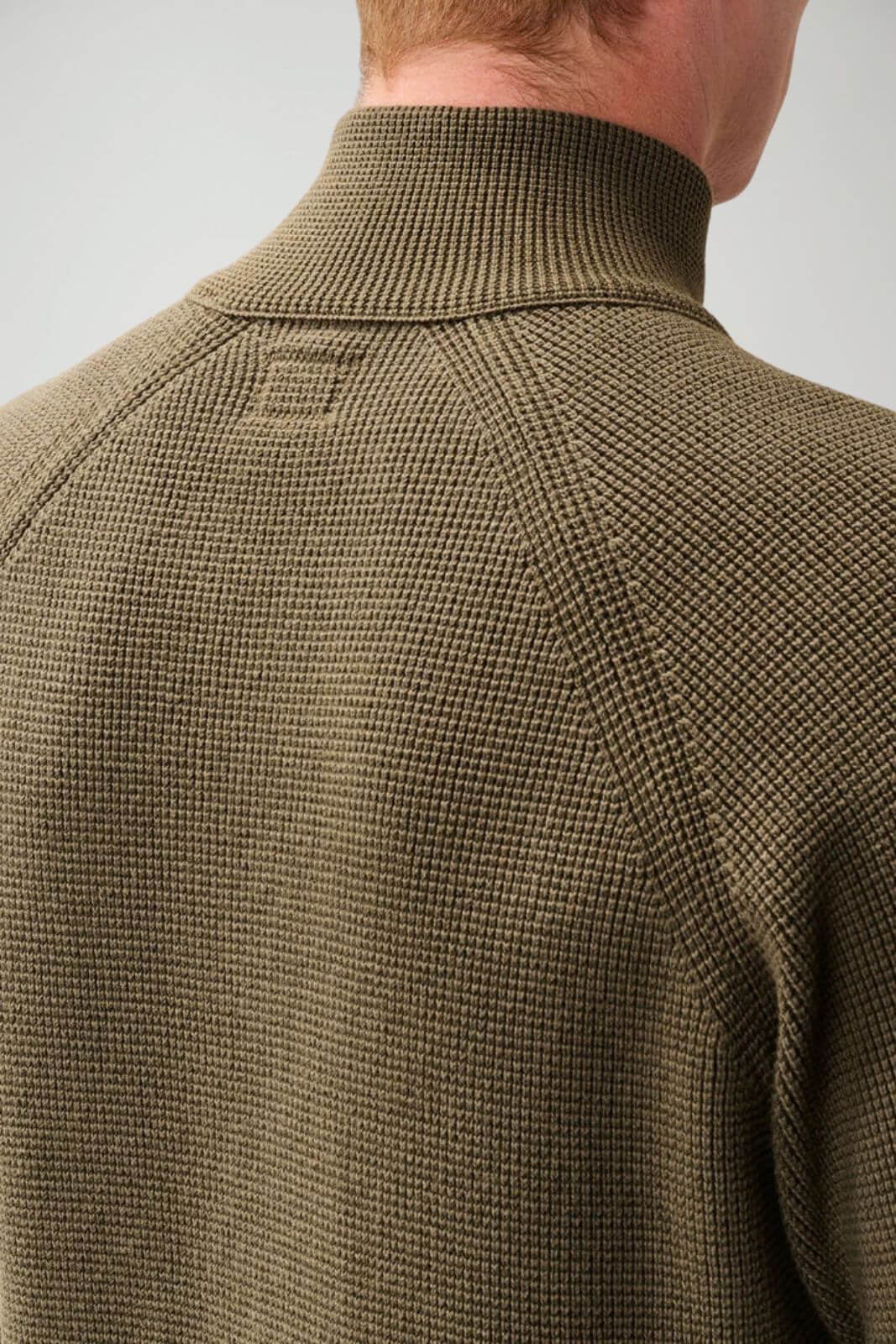 CP Company Cardigan Uomo Waffle Knit