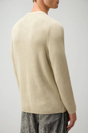 CP Company Maglia Uomo Full Rib Cotton Crewneck