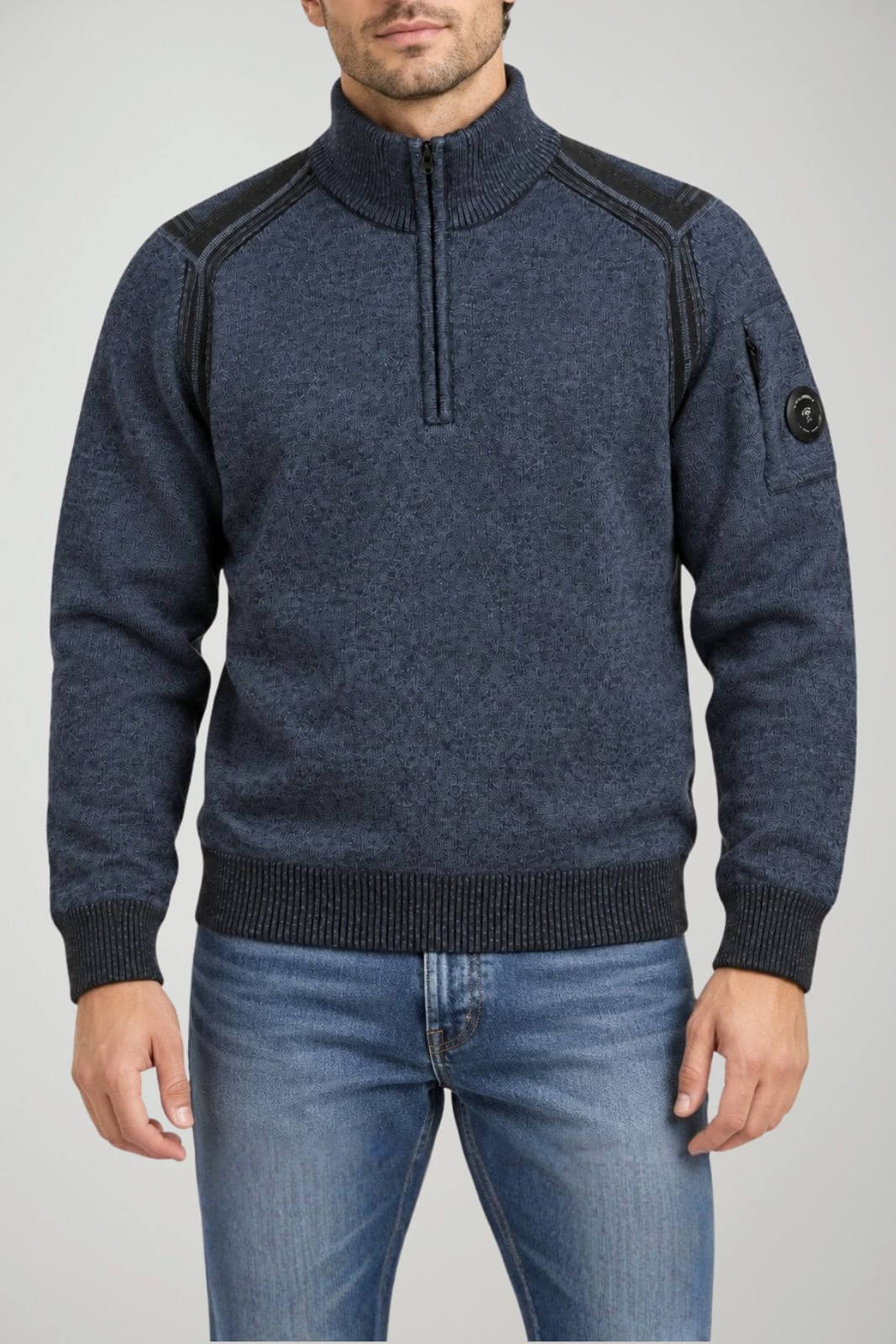CP Company Maglia Uomo Knitwear Half Zip